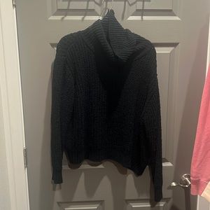 double zero Black turtleneck